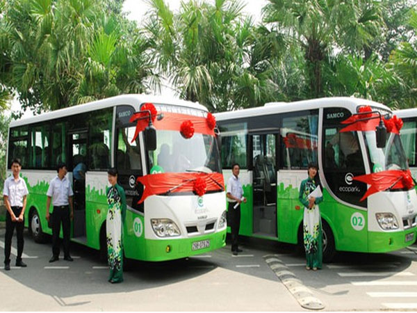 Xe bus công cộng Hà Nội đi Ecopark
