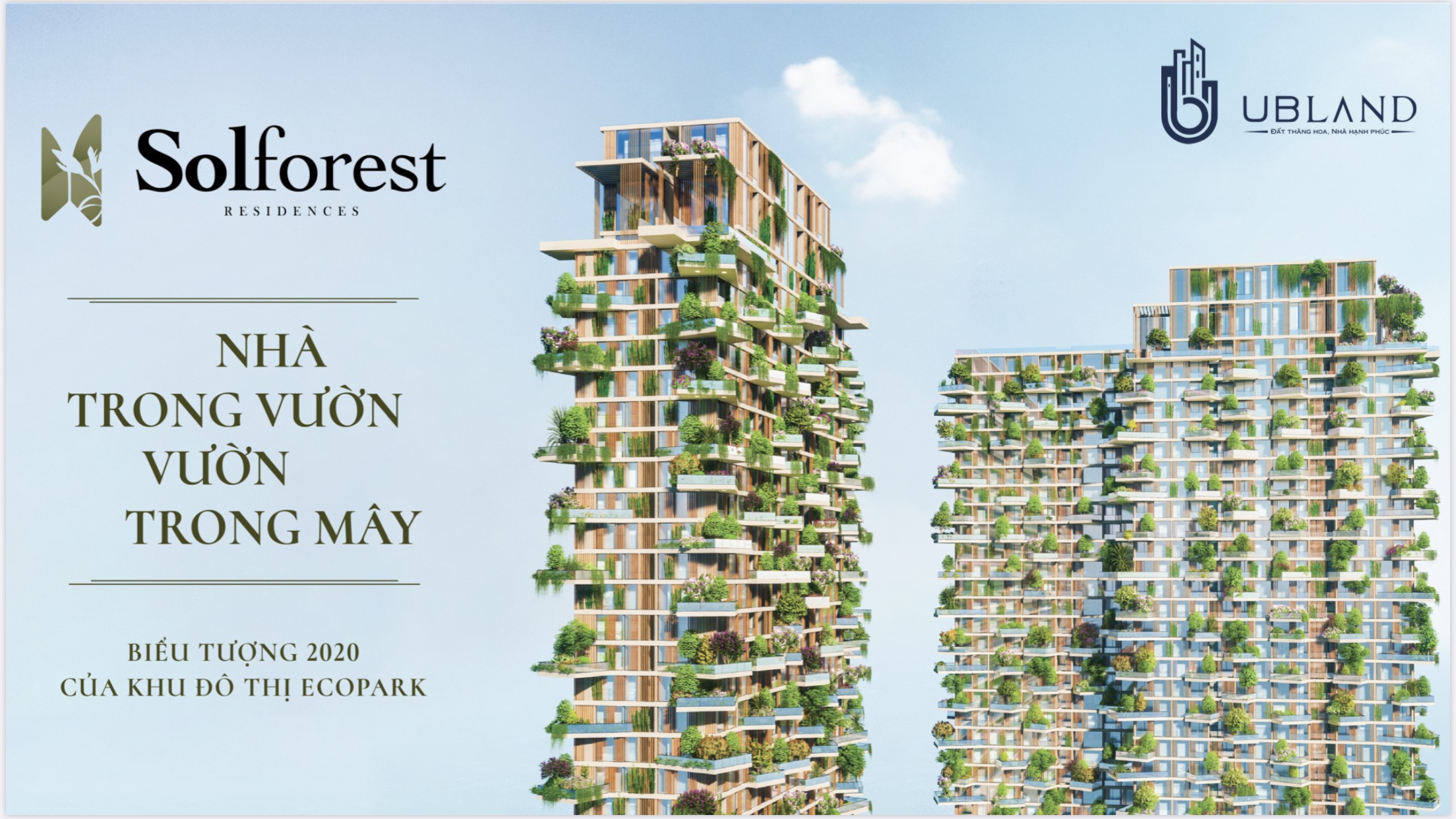 Tập đoàn thiết kế hàng đầu Dubai thiết kế tháp xanh biểu tượng Ecopark